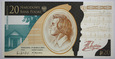 Polska, 20 złotych, 2009, Chopin