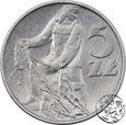 PRL, 5 złotych, 1974, rybak