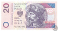 Polska, 20 złotych, 1994 FG