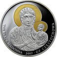 Liberia, 10 dolarów, 2007, Czarna Madonna