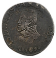 Brabancja, 1/2 ecu, 1596, Filip II Antwerpia RRR