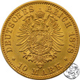 Niemcy, Prusy, 10 marek 1878 A