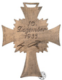 Niemcy, III Rzesza, Krzyż Matek (Mutterkreuz), brązowy