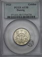 WMG, gulden, 1923 PCGS AU58