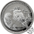 Australia, 1 dolar, 2019, kookaburra, uncja srebra