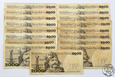 Polska, 2000 złotych, 1977-1982 LOT 17 szt