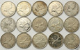Kanada, 25 centów, 1942-1968, LOT 15 szt