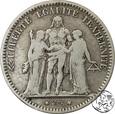 Francja, 5 franków, 1878 K
