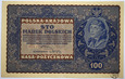 Polska, II RP, 100 marek polskich, 1919 ID Seria S