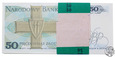 Polska, paczka bankowa, 100 x 50 złotych, 1988 HE