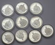 USA, 1/2 dolara, 1982, Jerzy Waszyngton, lot 10 szt