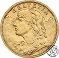 Szwajcaria, 20 franków, 1913 B