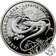 III RP, 20 złotych, 2009, Jaszczurka Zielona 