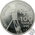 Francja, 100 franków, 1995, Kinematografia- Greta Garbo