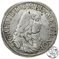 Niemcy, Brandenburgia - Ansbach, 2/3 talara (gulden), 1677