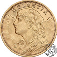 Szwajcaria, 20 franków, 1935 B