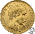 Francja, 20 franków, 1859 A
