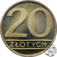 PRL, 20 złotych, 1987- Lustrzanka