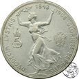 Węgry, 5 koron, 60 rocznica panowania, 1908