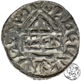Niemcy, Bawaria, Ratyzbona, denar, ks. Henryk II Kłótnik 985–995