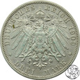 Niemcy, Prusy, 3 marki, 1909 A