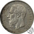 Belgia, 5 franków, 1873