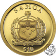 NMS, Samoa, 10 Dolarów, 2009, Curie-Skłodowska