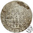 Prusy, Brandenburgia, 1/24 talara, 1679 CS 