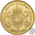 Węgry, 10 koron, 1892 KB