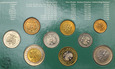 III RP, zestaw monet obiegowych, 1990-1995