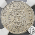 Niemcy, 4 szelągi, 1704 BH, Schleswig Holstein Gottorp, NGC MS 64