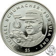 Liberia, 5 dolarów, 1992, Michael Schumacher