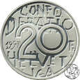 Szwajcaria, 20 franków, 1997, 200 rocznica urodzin - Gotthelf