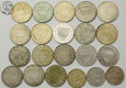 Austria, 18 x 10 szylingów + 3 x 5 szylingów LOT