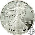 USA, 1 dolar, 2007, W - West Point, Proof, uncja
