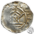 Niemcy, Frankonia, Moguncja, denar, Otto III, 983–1002