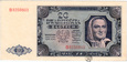 Polska, 20 złotych, 1948 B