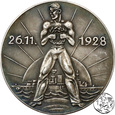 Niemcy, medal, 26.11.1928, Admirał Reinhard Scheer