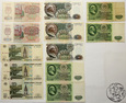 Rosja, ruble, LOT 12 szt