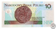 Polska, 10 złotych, 1994 EX