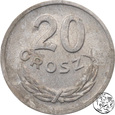 PRL, 20 groszy, 1962