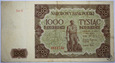 Polska, 1000 złotych, 1947 G