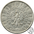 II RP, 10 złotych, 1939, Piłsudski