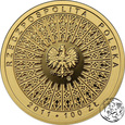 Polska, III RP, 100 złotych, 2011, Beatyfikacja