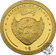 NMS, Palau, 1 dolar, 2009, Mistrzostwa w Piłce Nożnej 2010