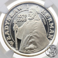 PRL, 200 złotych, 1981, Władysław Herman, PRÓBA, NGC PF 69