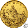 Turcja, Imperium Osmańskie, 100 kurus, 1277 (1861) „١٢”