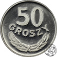 PRL, 50 groszy, 1987 - Lustrzanka