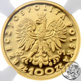 III RP, 100 złotych, 2001, Jan III Sobieski, NGC PR69