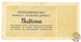 Polska, bon towarowy Baltona, 2 centy, 1973 A